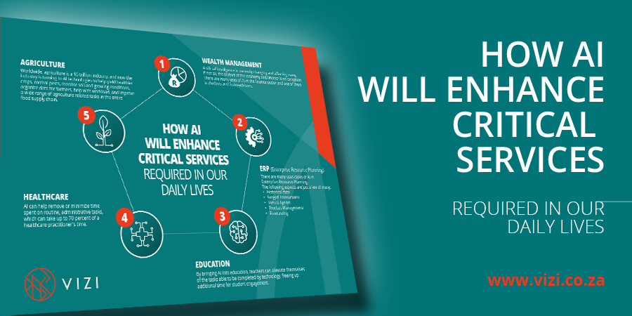 HOW AI WILL ENHANCE CRITICAL SERVICES REQUIRED IN OUR DAILY LIVES